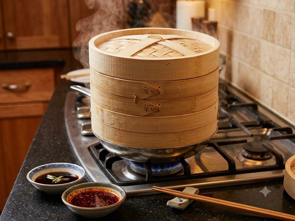 Bamboo Momo Basket