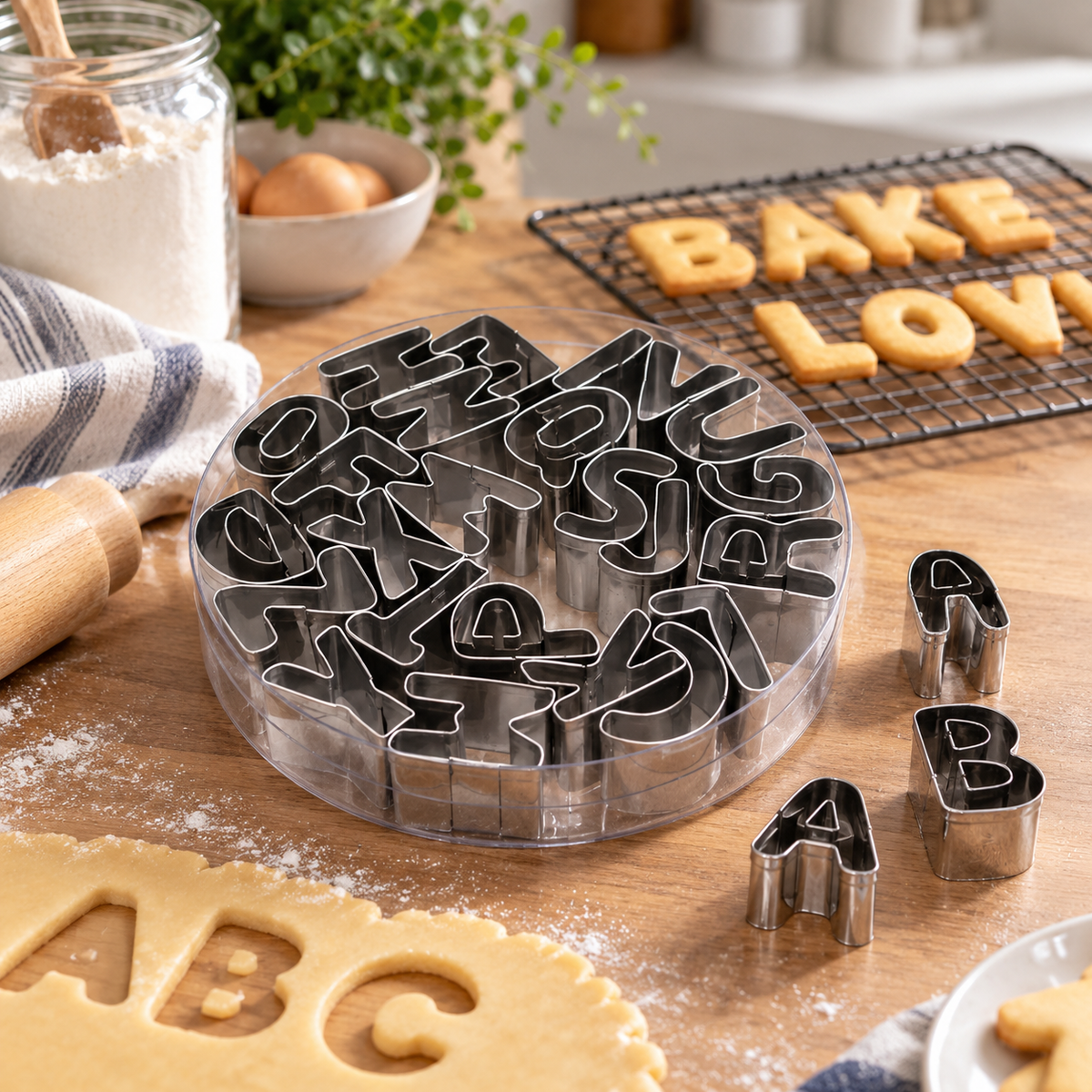 Alphabet Cookie Cutter
