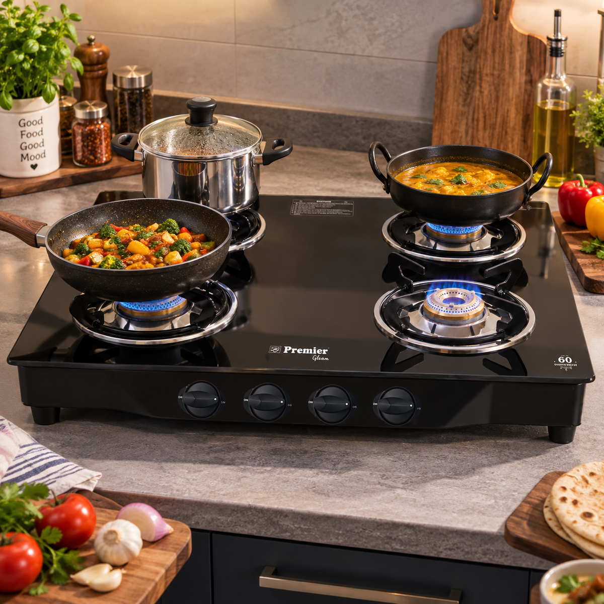 Gas Stove-Glass