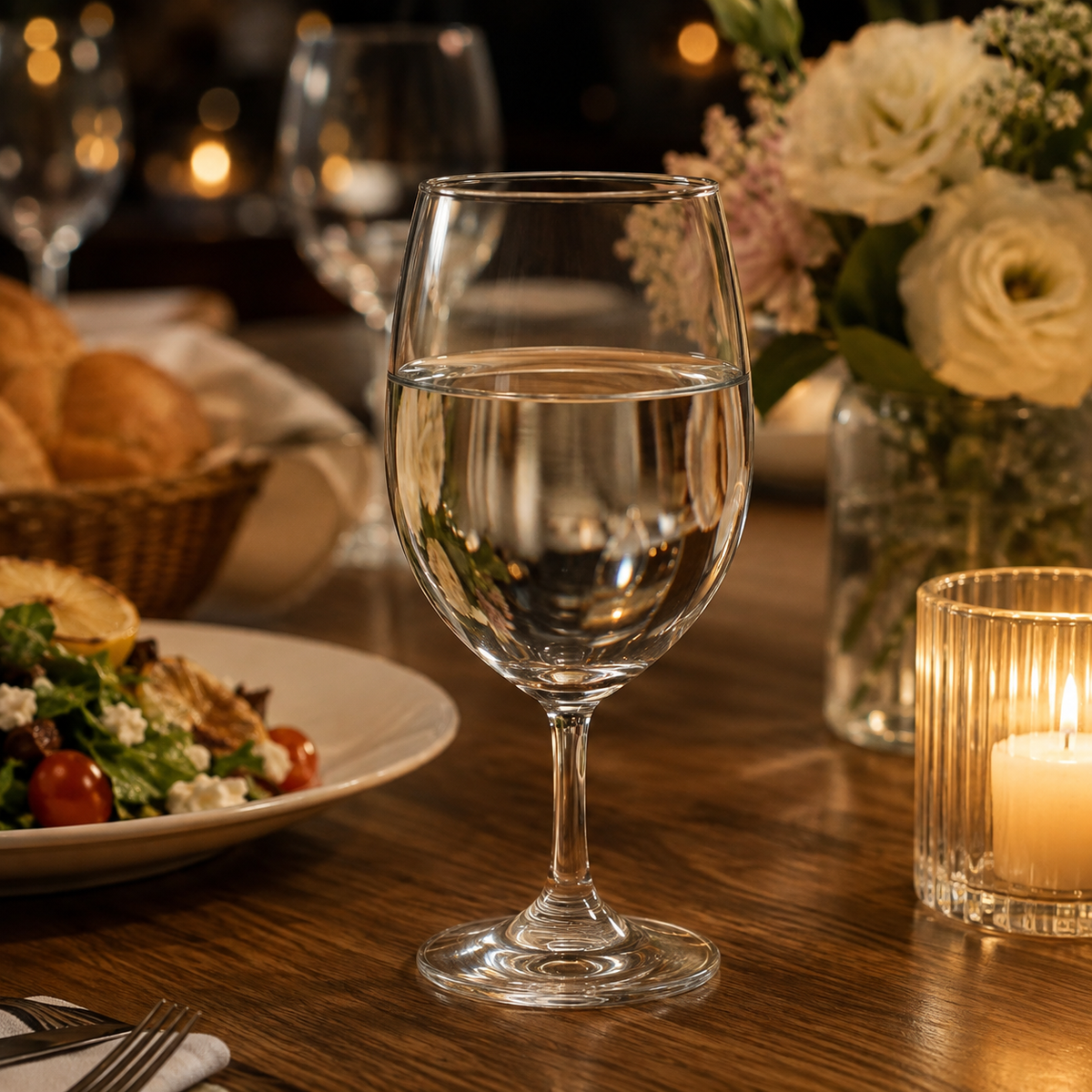 Classic Water Goblet Glass