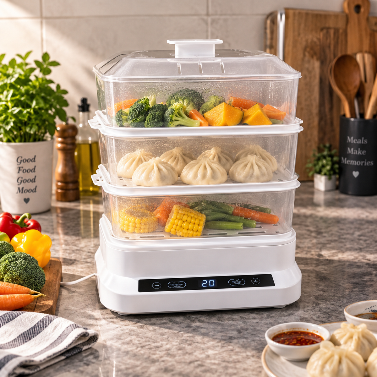 Cooker-Warmer-Steamer