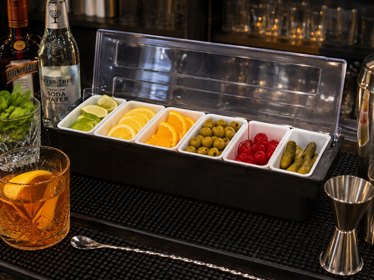 Compartment Garnish Tray