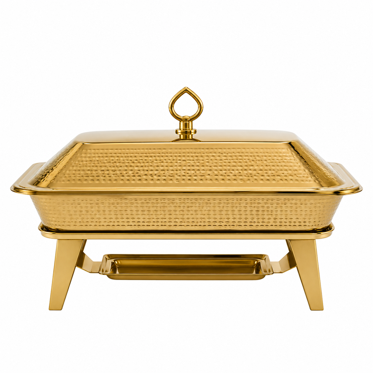 Copper Hammered Designed Chafing Dish