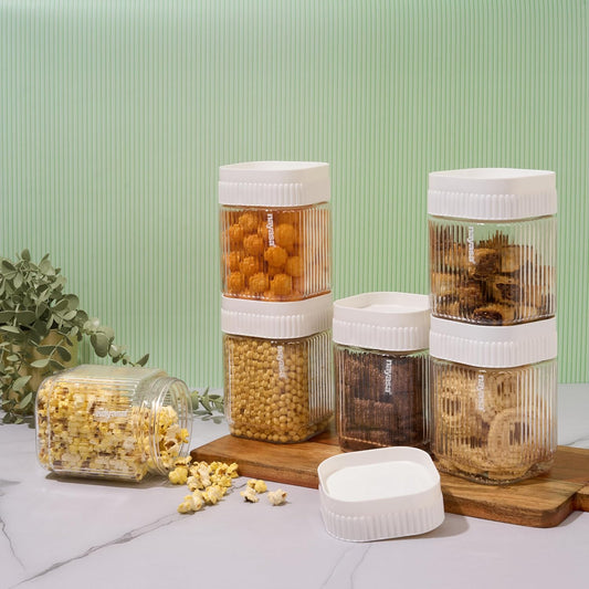Nayasa Refresh Container 750 ml BPA Free,Food Grade,Airtight Kitchen Storage Stackable Containers