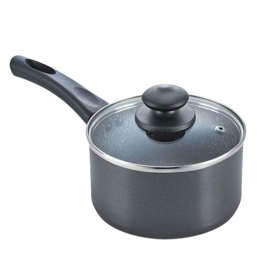 Prestige Omega Deluxe Granite Non Stick Milk Pan with Lid