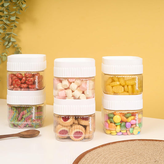 Nayasa Refresh Container 500 ml BPA Free,Food Grade,Airtight Kitchen Storage Stackable Containers