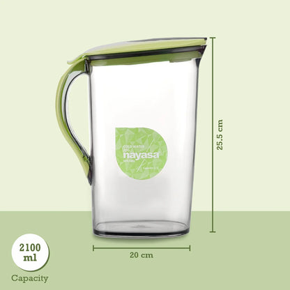 Nayasa Icon Jug,Leakproof & Sturdy Handle for Cold Water,Milk & Juice Storage