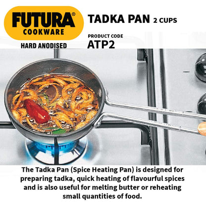 Hard Anodised Tadka Pan (Spice Heating Pan)