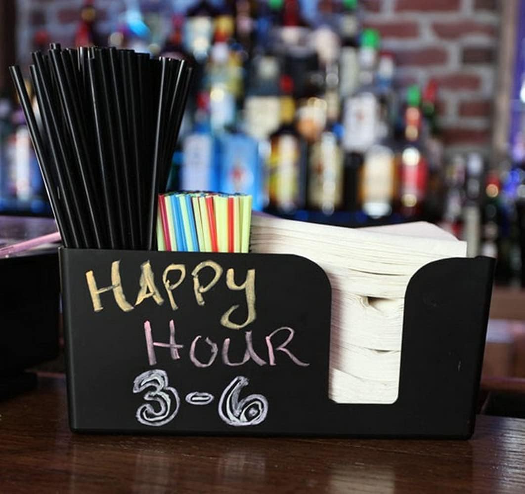 Heavy Duty Plastic Bar Caddy Organiser Compartment Holder with 6 Compartments for Ideal Use in Bars,Cafes,Pubs,Hotels And Restaurants