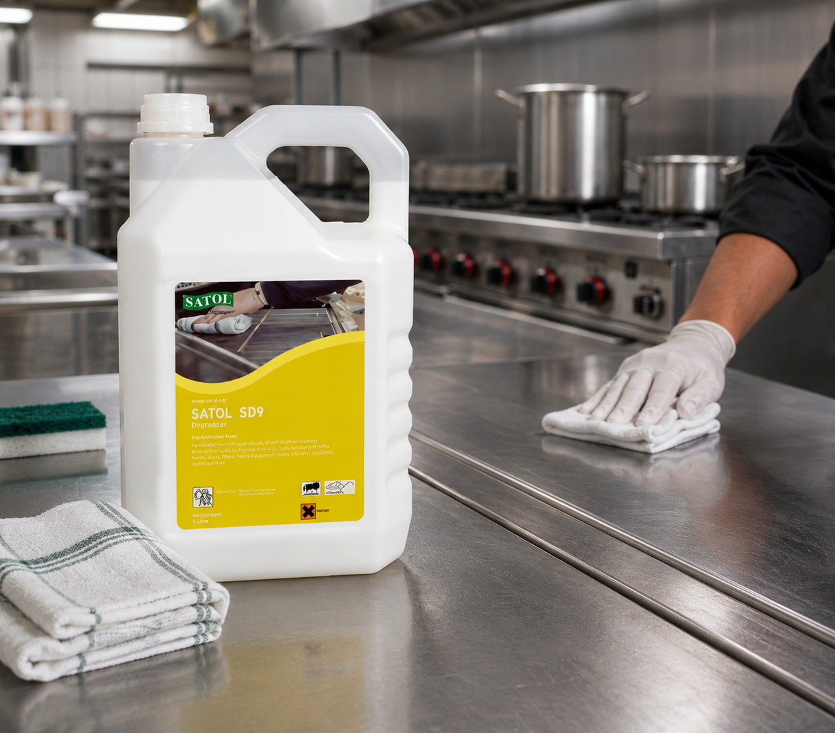 SD9 Grill Cleaner