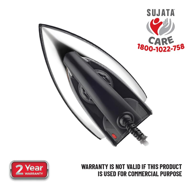 Sujata Dryfast Max 1000 Watts Stainless Steel Iron