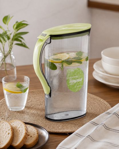Nayasa Icon Jug, Leakproof & Sturdy Handle for Cold Water, Milk & Juice Storage