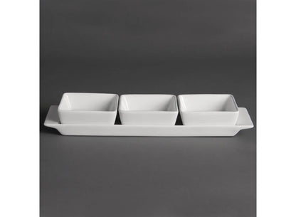 Platter & Dipping Bowl