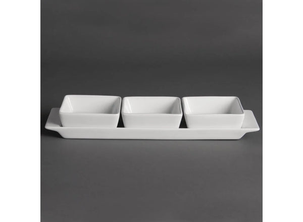 Platter & Dipping Bowl