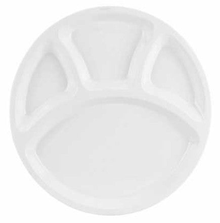 Four Part Round Plate