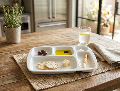 Five Part Rectangular Plate