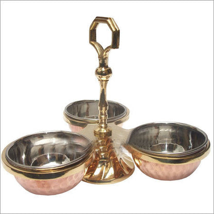 Pickle Set Steel Copper & Brass