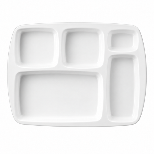 Five Part Rectangular Plate