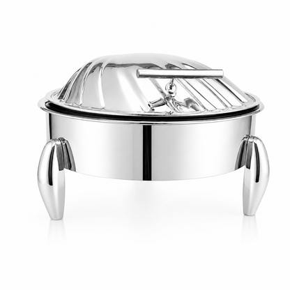 Stainless Steel Oyester Model Hydraulic Top Chafing Dish