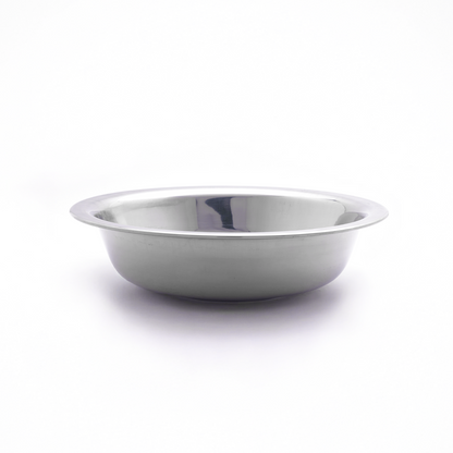 Stainless Steel Multipurpose Basin Bowl, Perfect for Kneading Dough