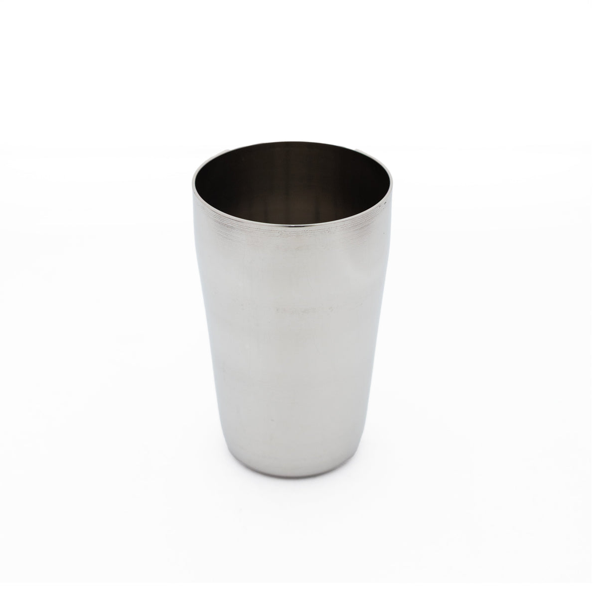 Stainless Steel Mirror Finish Glass for serving cold refreshment drinks (Set of 6)