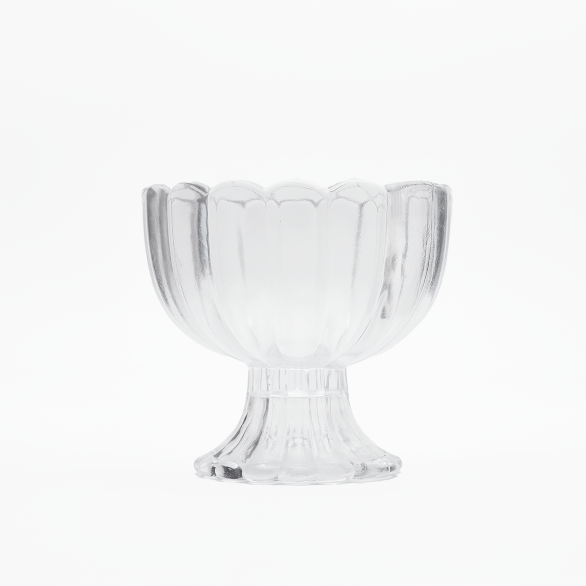 Plastic Unbreakable Fancy Desert Ice-Cream/Sundae Cup (Set of 6)