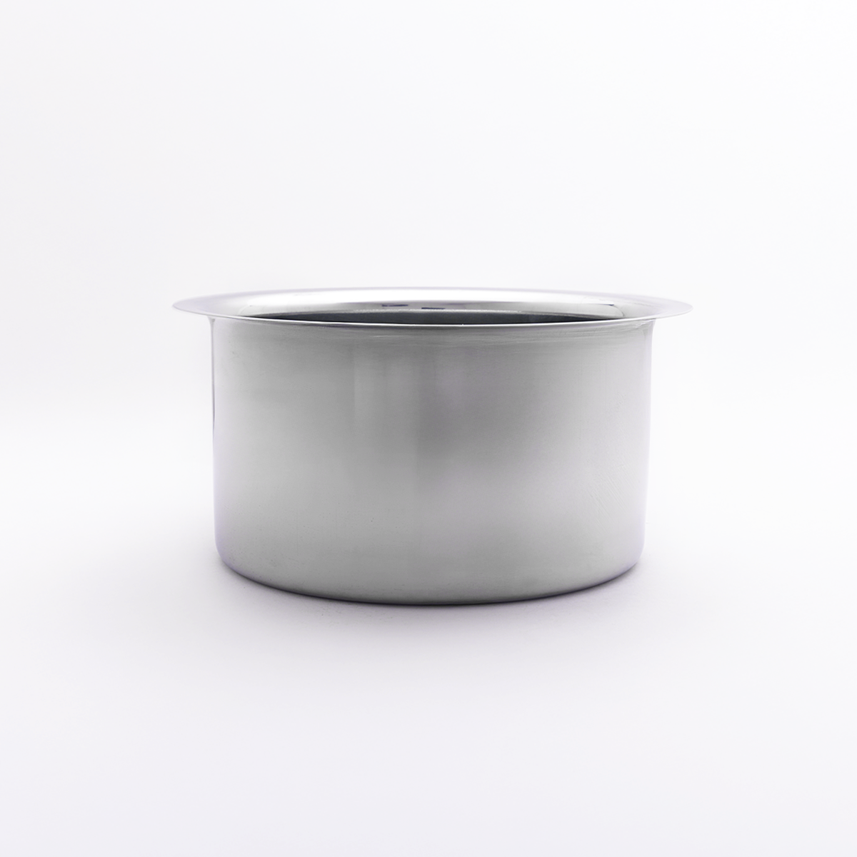 Stainless Steel Flat Bottom Cooking Tope, Induction & Gas Compatible, Food-Grade Stainless Steel
