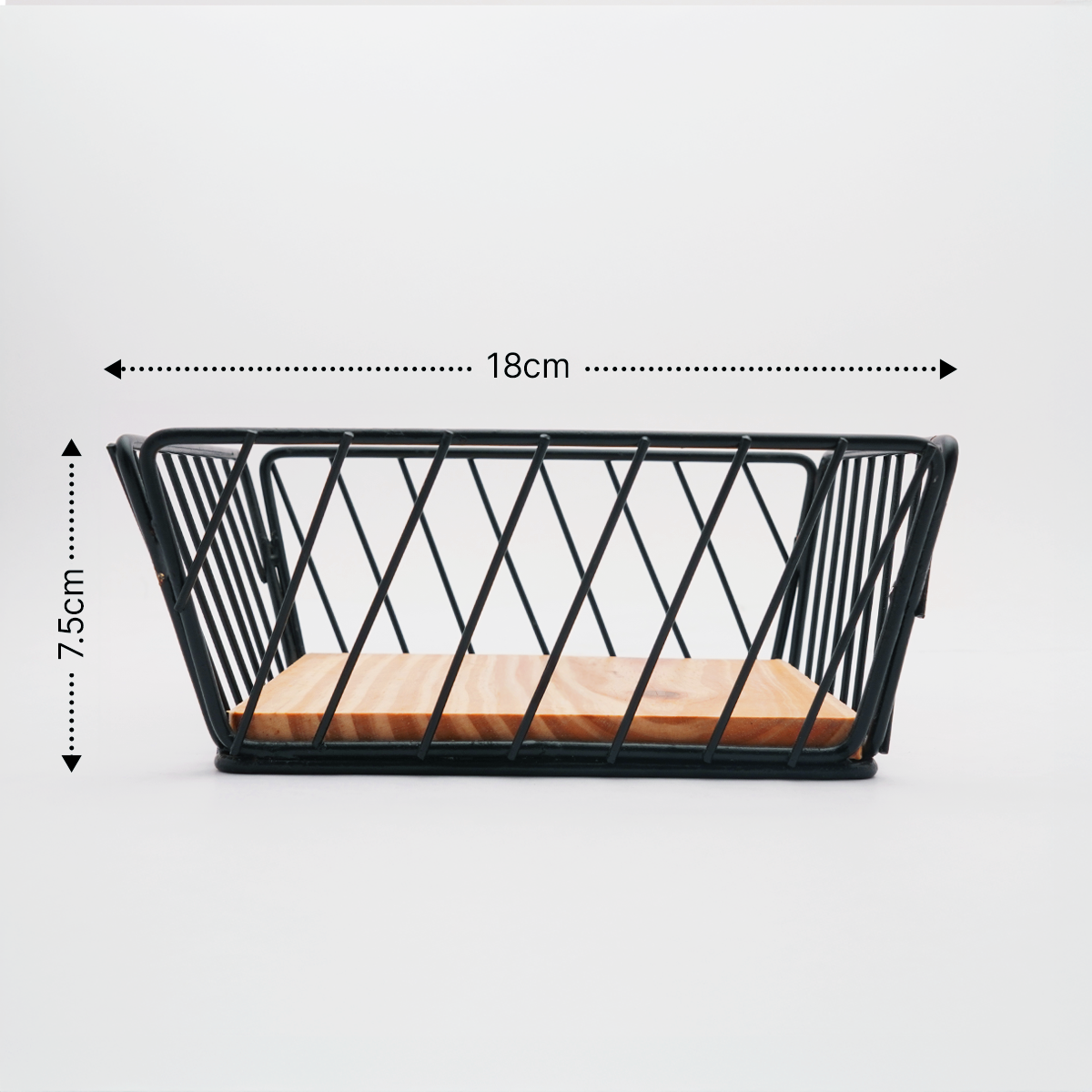Decorative Metal Wire Fruit or Bread Basket for Home & Dining Table