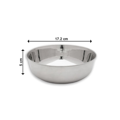 Cook N Serve Stainless Steel Rasmalai Bowl(Set of 6)