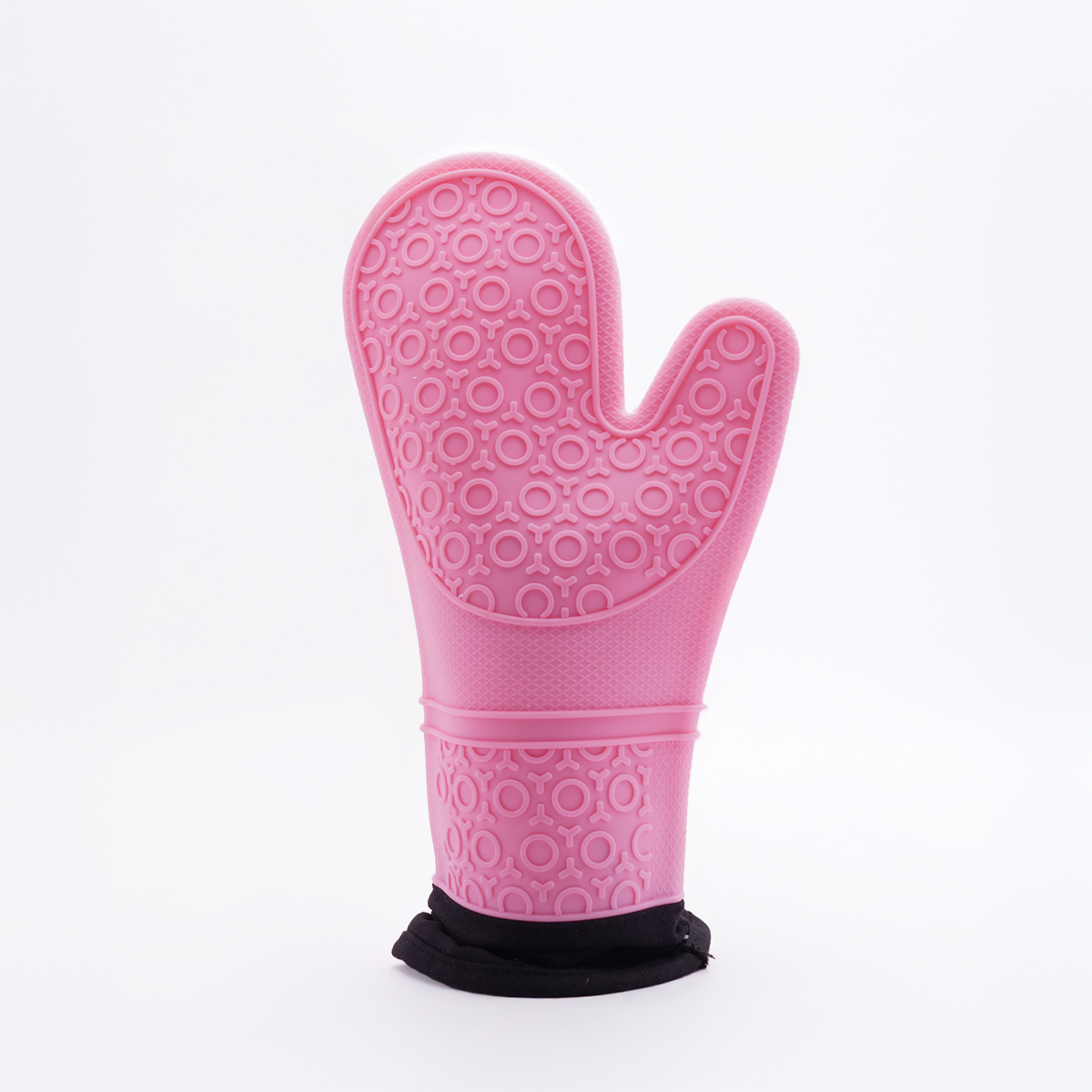 Ultra Heat Resistant Oven Mitt with Thick Cotton Liner-extra Long Slip Resistant Pot Holders