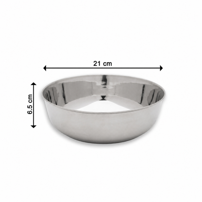 Cook N Serve Stainless Steel Rasmalai Bowl(Set of 6)