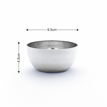 Stainless Steel Bowl/Vati/Katori/Dinner Katori for serving (Set of 6)