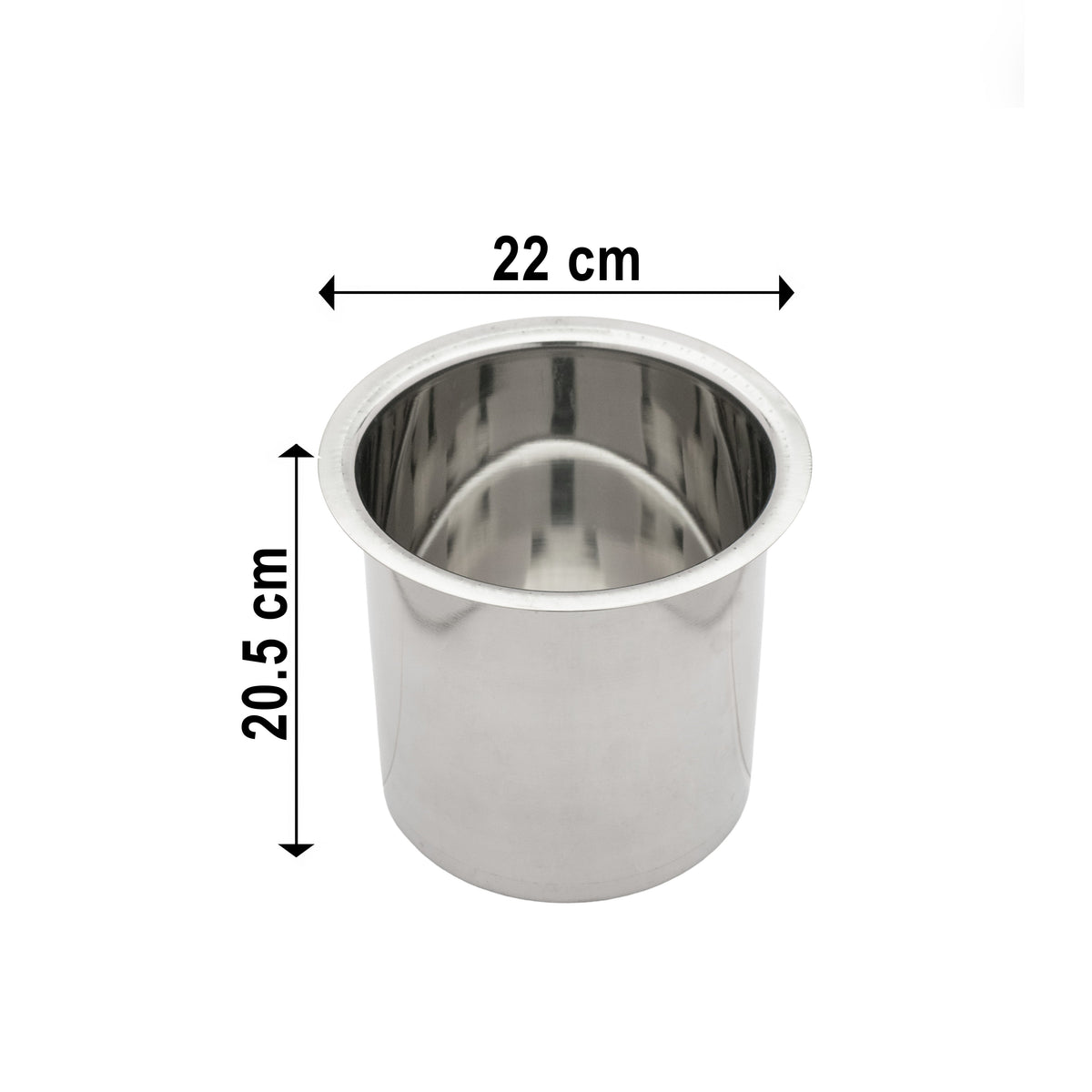 Stainless Steel Ganj/Milk Boiler/Long Tapeli