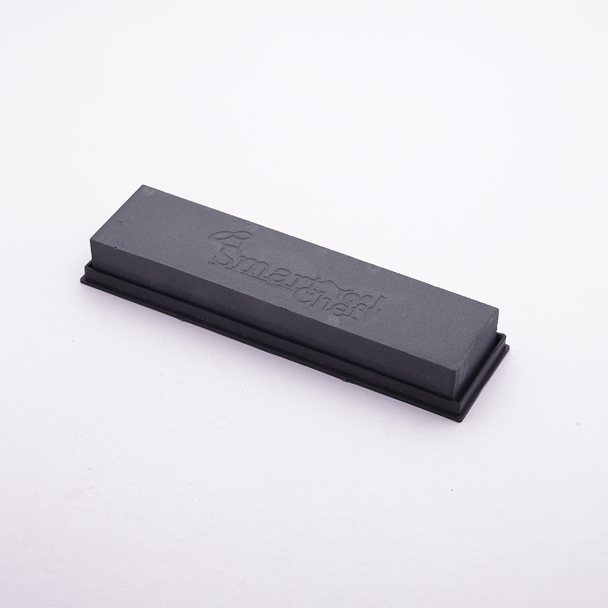 SmartChef Knife Sharpening Stone, Double-Sided Silicon Carbide, German Technology, with Non-Slip Base for Kitchen Knives