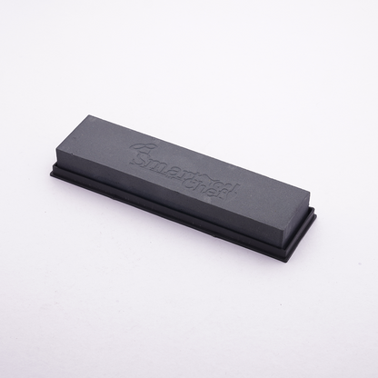 SmartChef Knife Sharpening Stone, Double-Sided Silicon Carbide, German Technology, with Non-Slip Base for Kitchen Knives