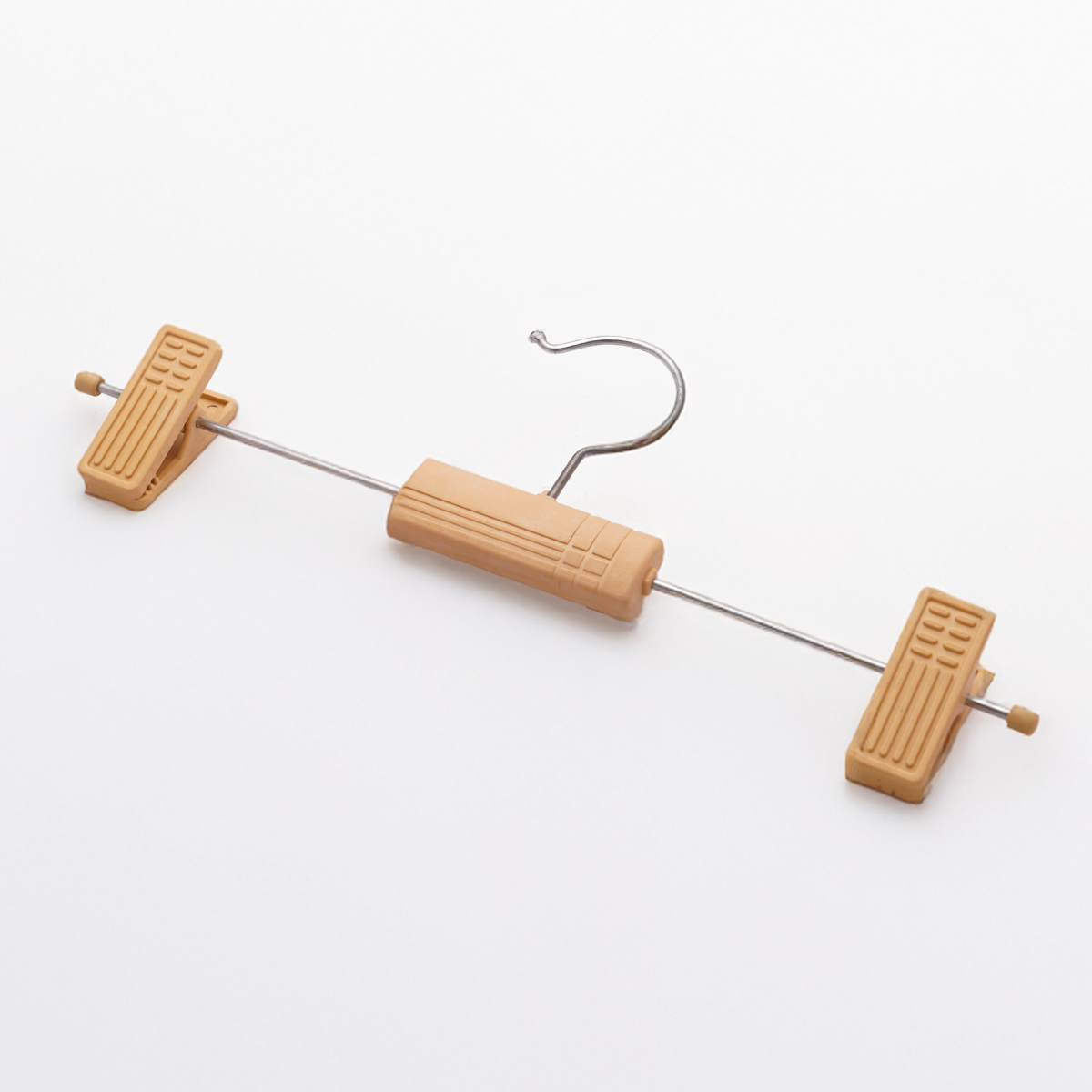 Stainless Steel Hangers, Plastic Adjustable Non Slip Clips, Space Swivel Hook