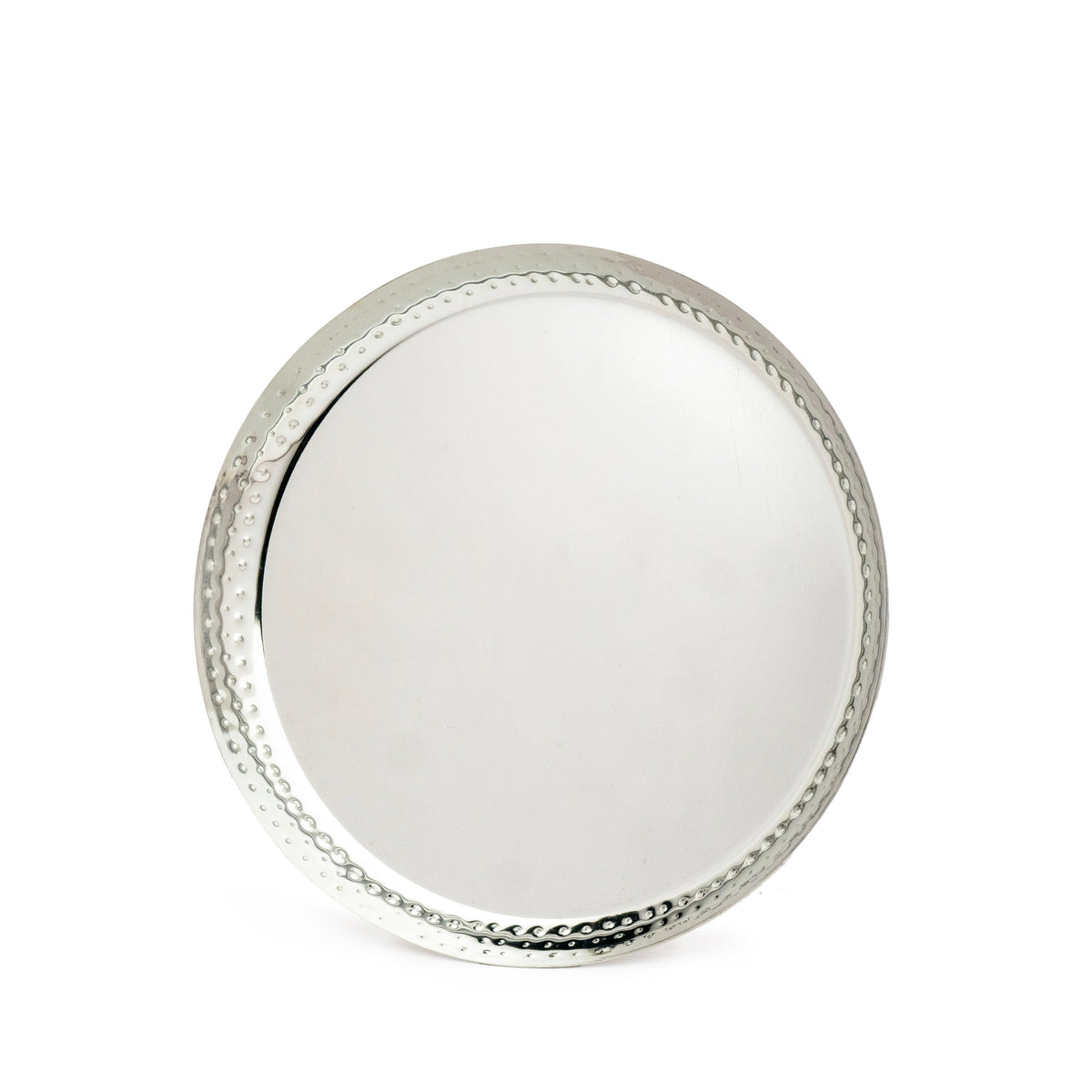 Stainless Steel Hammered Texture for Lunch/Dinner (Set of 6)