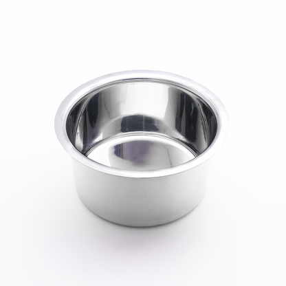 Stainless Steel Flat Bottom Cooking Tope, Induction & Gas Compatible, Food-Grade Stainless Steel