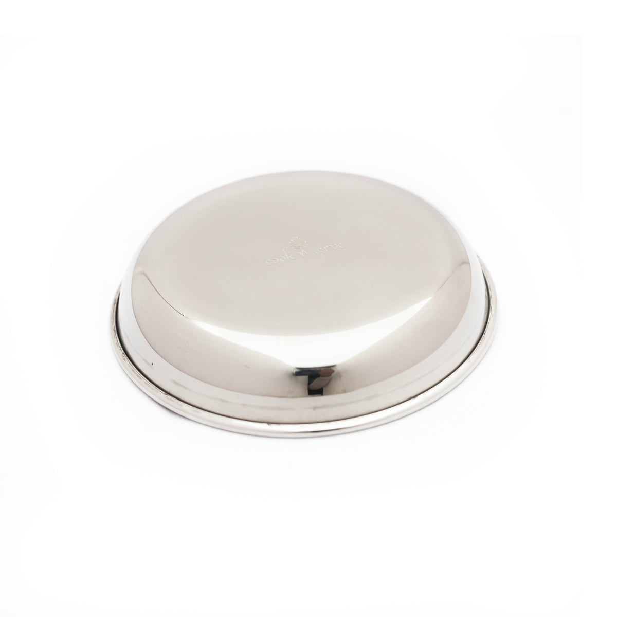 Stainless Steel laser design mirror finish Pudding/Halwa Plate for Deserts/Snacks/Sweets/Dry fruits (Set of 6)